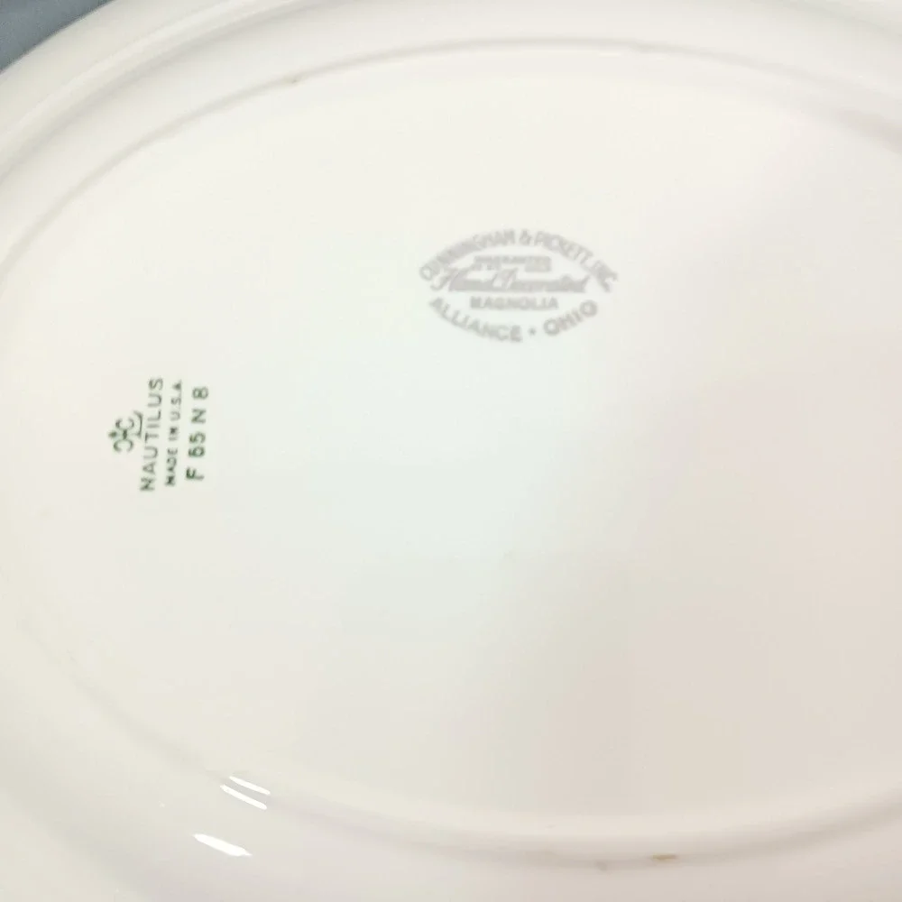 Cunningham & Pickett vintage oval